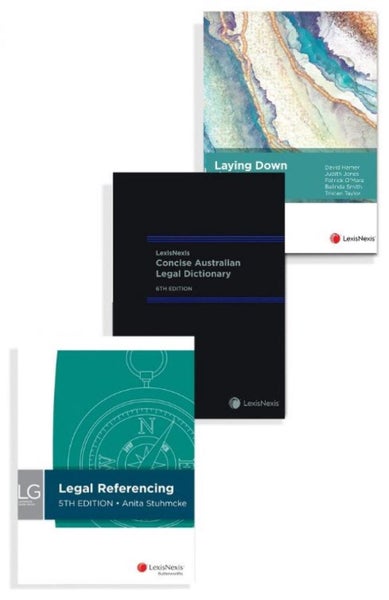 Laying Down the Law, 12th edition, LexisNexis Concise Australian Legal Dictionar Carousel 1