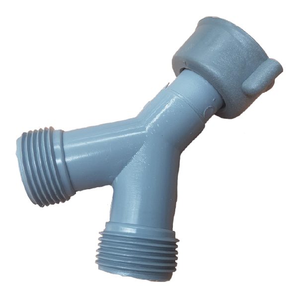 TAP ADAPTER Y PIECE PLASTIC - W015 Carousel 1
