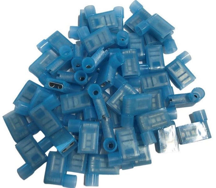 TERMINAL FEMALE SIDE CONNECTING with cover ( 50 per bag ) - T017 Carousel 1