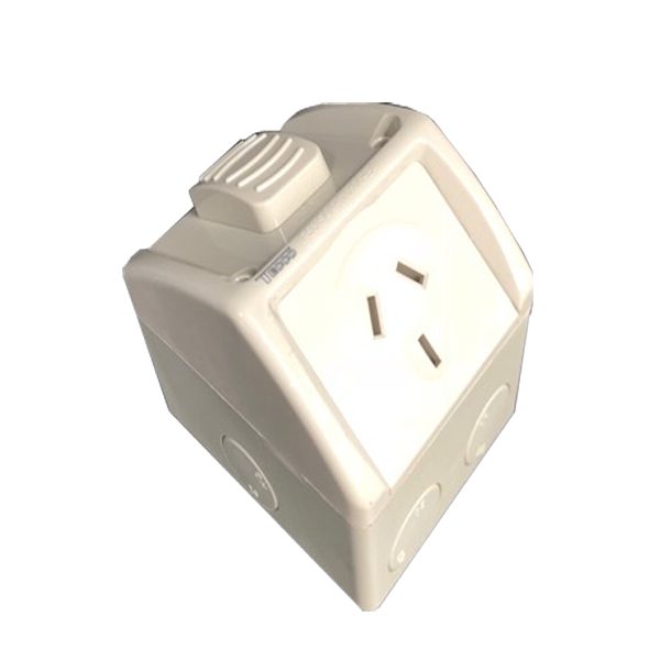 WEATHER PROOF GPO 250V 10A - ELE504-10 Carousel 1