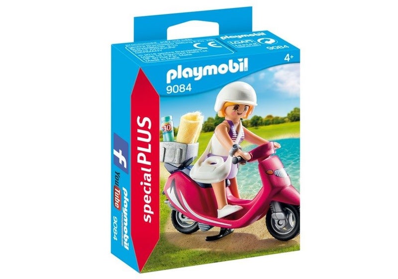 Playmobil City Life - Beachgoer with Scooter Carousel 1