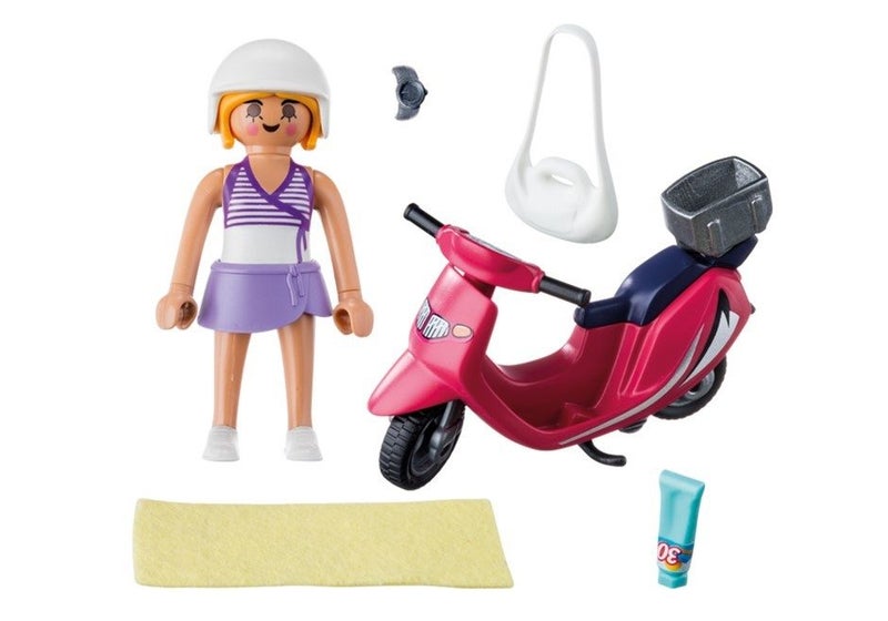 Playmobil City Life - Beachgoer with Scooter Carousel 2