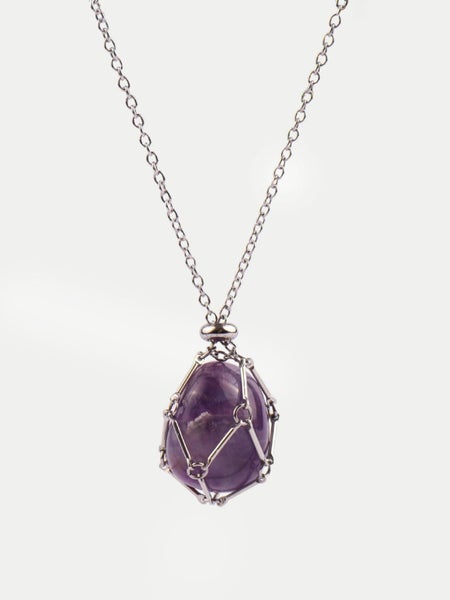 Crystal Cage Necklace Carousel 2