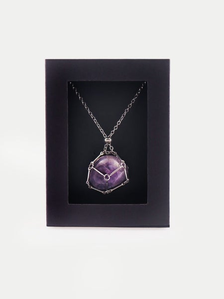 Crystal Cage Necklace Carousel 3