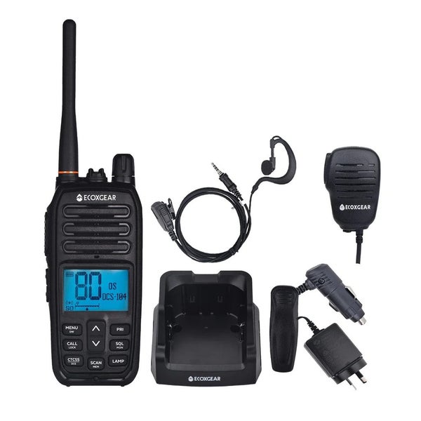 Ecoxgear Ecoxtalk 5.0W Max Output Handheld Long Range UHF CB Radio - EXG500 Carousel 1