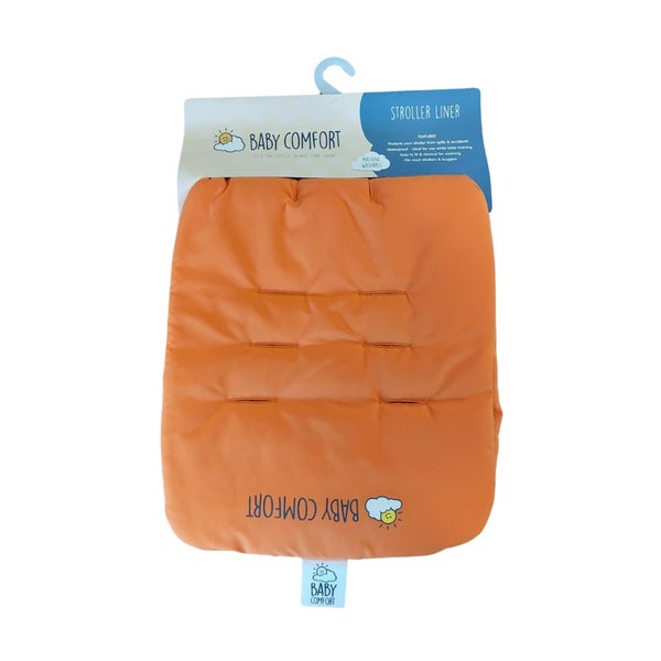 Baby Comfort Universal Stroller Liner Orange Carousel 1