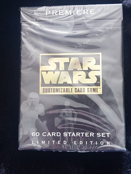 Star Wars CCG Premiere LIMITED Factory Sealed Starter Deck 60 Cards Carousel 1