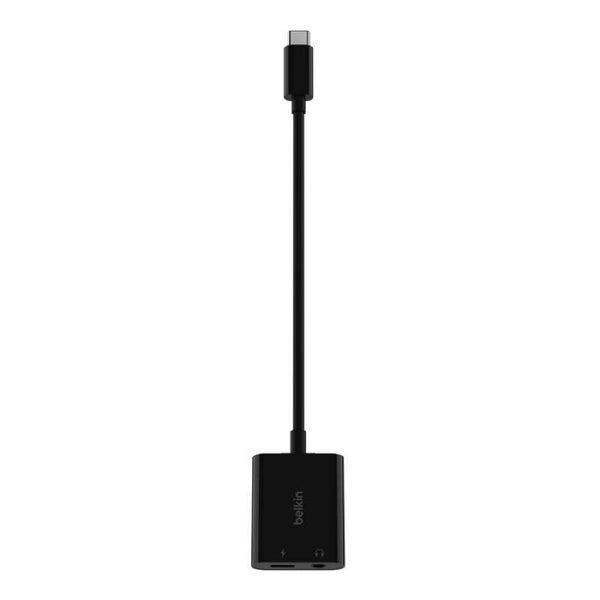 Belkin RockStar 3.5mm Audio + USB-C Charge Adapter Carousel 2