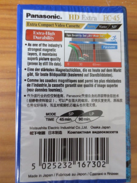 Panasonic EC-45 Exra compact Video Cassette Carousel 2
