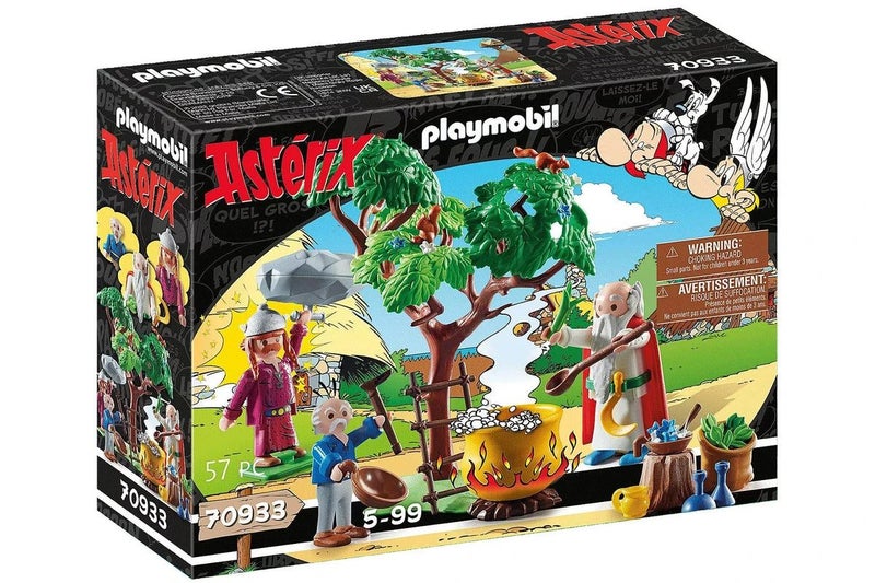 PL Asterix Getafix with Cauldron of Magic Carousel 1