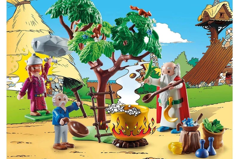 PL Asterix Getafix with Cauldron of Magic Carousel 3