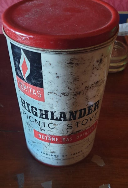 Vintage Highlander Camp Stove & Old Brass Sprayer Carousel 2