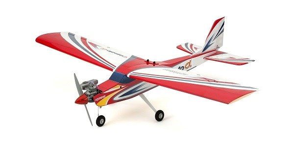 Kyosho 11252R-C EP/GP ARF: Calmato ALPHA 40 Trainer - Toughlon Spec. (Red) Carousel 2
