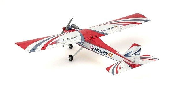 Kyosho 11252R-C EP/GP ARF: Calmato ALPHA 40 Trainer - Toughlon Spec. (Red) Carousel 3