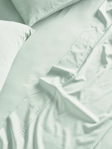 Single - 500T Bamboo Cotton Blend Sheet Set by Savona - Ice Flow Carousel 2