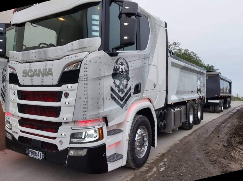 2022 Scania R620 TRUCK AND TRAILER HARDOX BINS62865835438467111