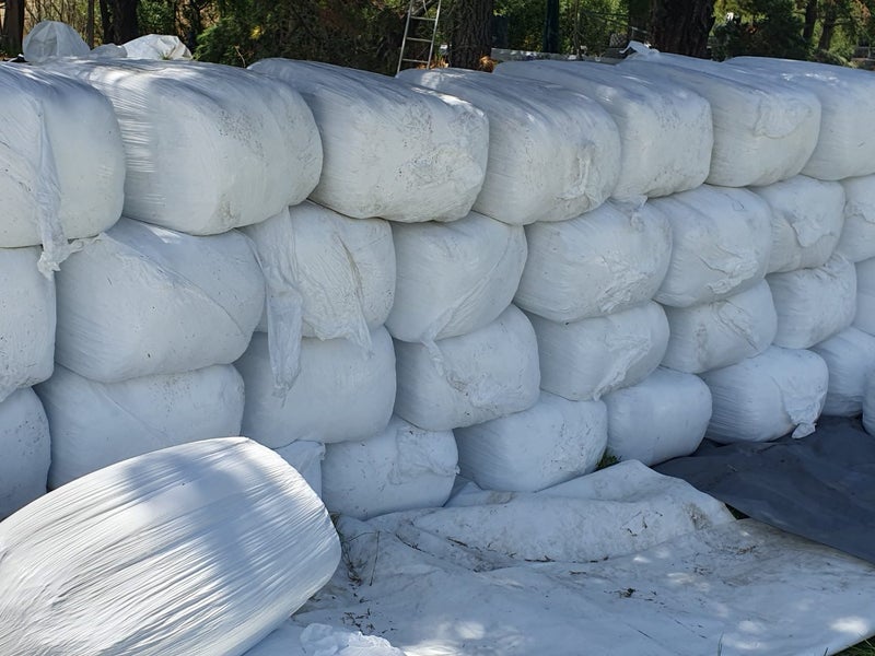 Silage Bales. Mini wraps Carousel 1