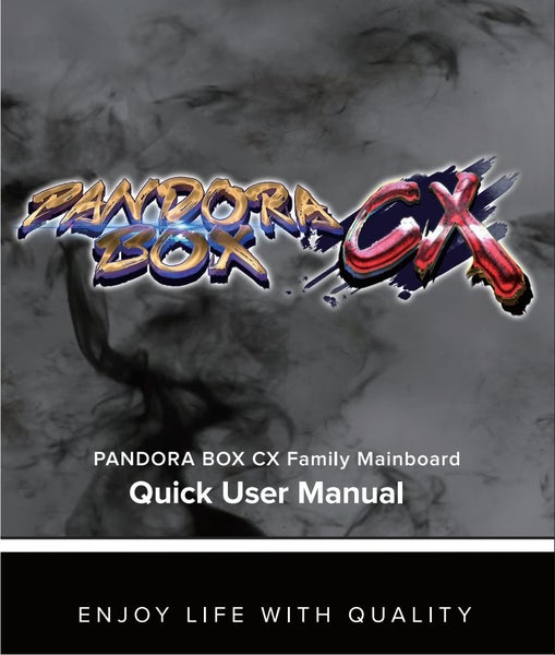 Pandora Box arcade User Manual Carousel 1