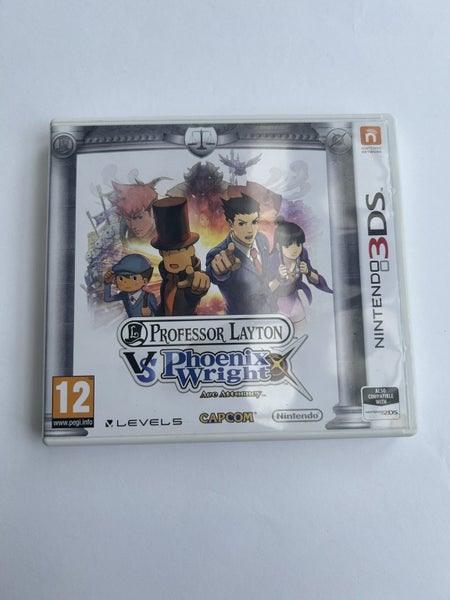 Nintendo 3DS- Professor Layton Vs. Phoenix Wright: Ace Attorney Carousel 1