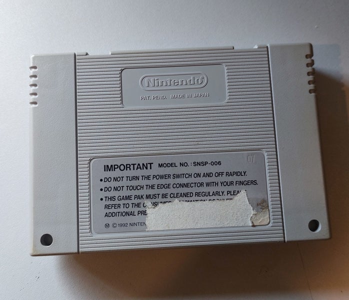 Super Nintendo Game - Darius Twin - shmup - SNES Carousel 2