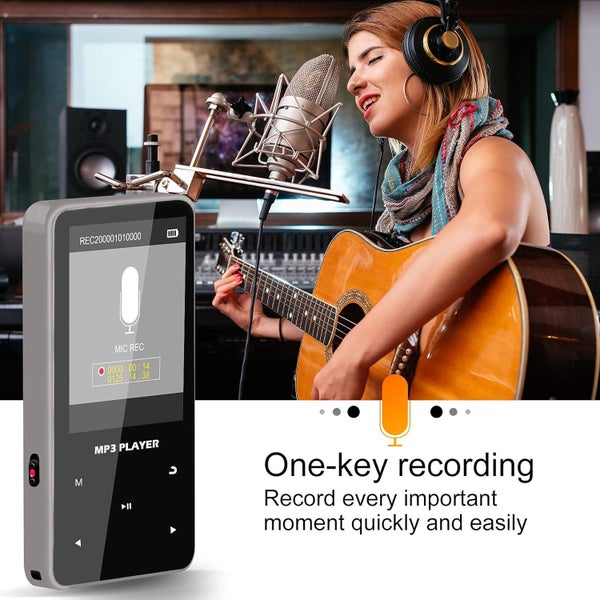 64GB Portable Bluetooth MP3 Player with Clip Carousel 2