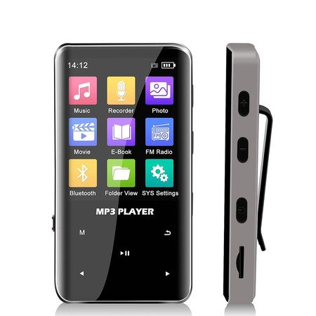 64GB Portable Bluetooth MP3 Player with Clip Carousel 1