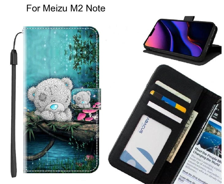 Meizu M2 Note case leather wallet case printed ID Carousel 1