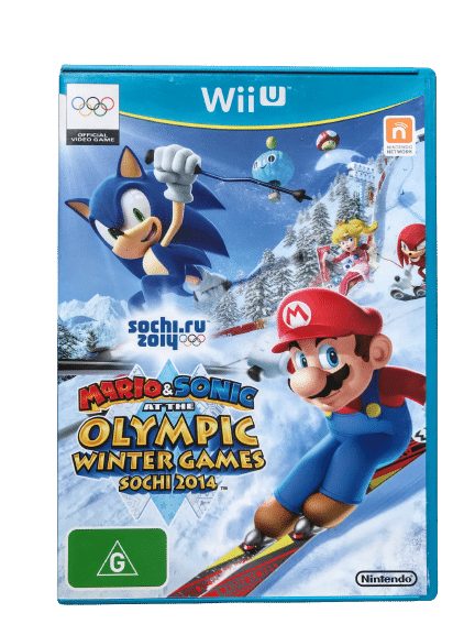 MARIO & SONIC at the Olympic Winter Games: Sochi 2014 (Wii U) *MINT COMPLETE* Carousel 1