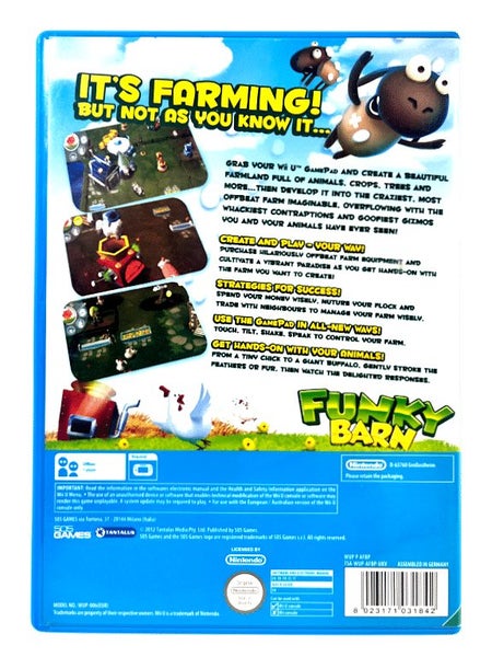 FUNKY BARN (Wii U) *MINT COLLECTOR'S* Carousel 2