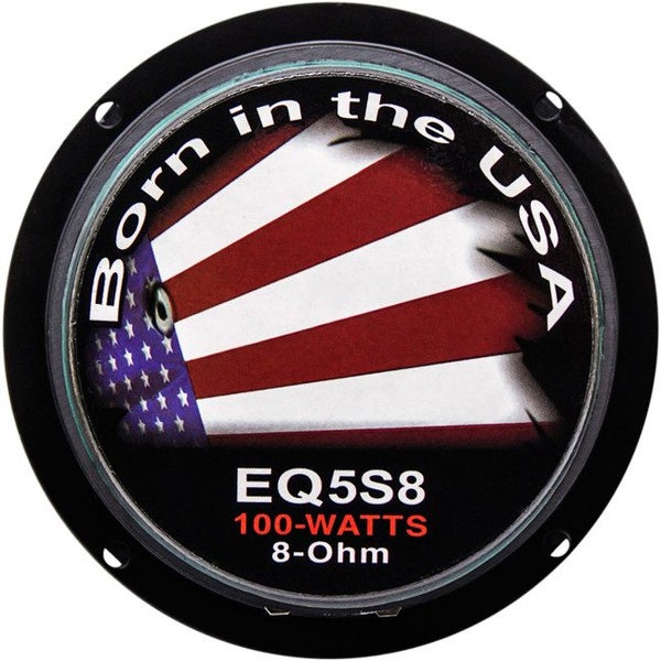 EQ5-S8 5.25" Cloth Speaker Eq5s8 Midbass 100W 8Ohm Sealed Basket Carousel 5