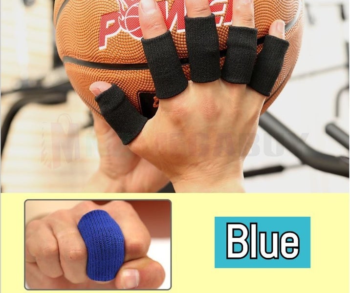 10pcs Stretchy Finger Sleeve Wrap Arthritis Guard 2 colors Carousel 2