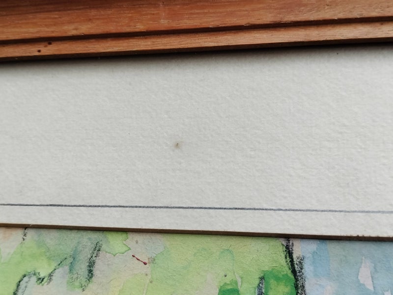 Original 1958 Watercolour and Pastel by John Elson(1898-1959) Carousel 9