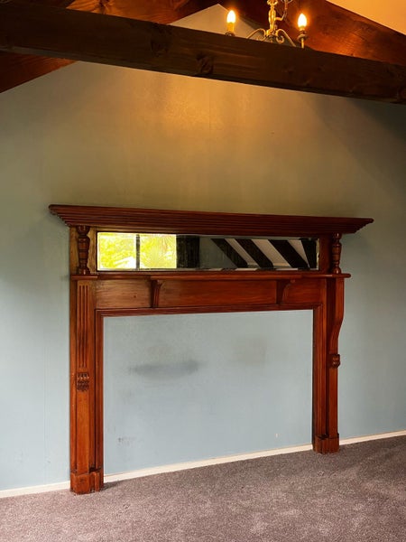 Fire surround mantle piece Carousel 1