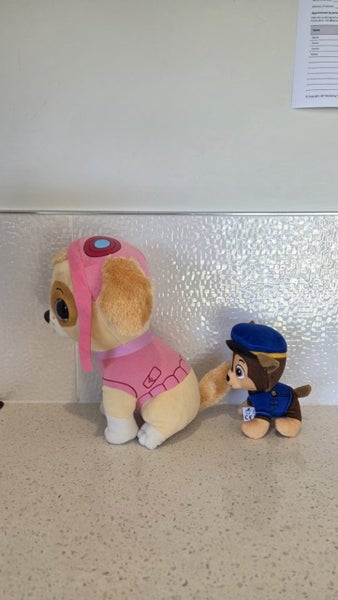 BOOK + 2x PAW PATROL SOFT TOYS / PLUSH TEDDIES Carousel 5