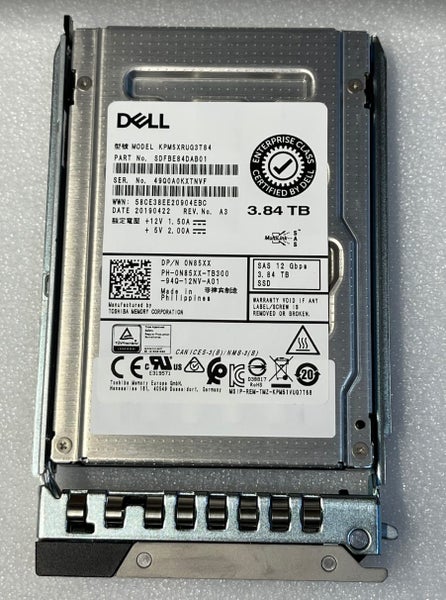 Dell 3.84TB SAS SSD Carousel 1
