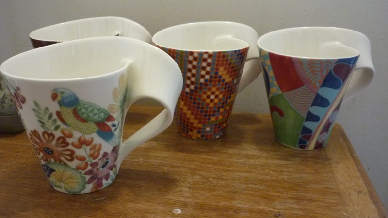 VILLEROY & BOCH MUGS X 4 Carousel 1