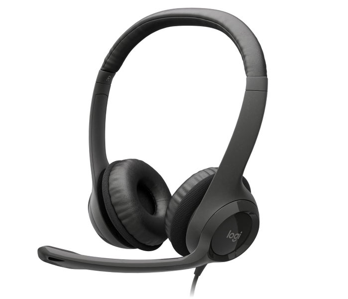 Logitech H390 USB Headset (Black) Carousel 1