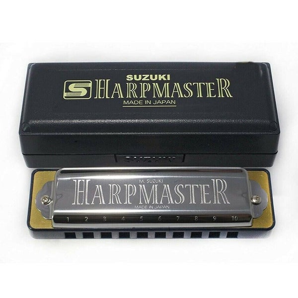 Suzuki Harpmaster MR-200 Harmonica in key D Carousel 1