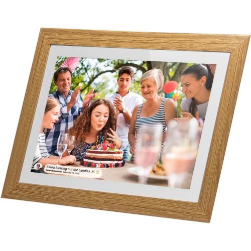 Jackson Frameo 10.1" , FHD Glass WIFI Digital Photo Frame 16GB Build in memory Carousel 1