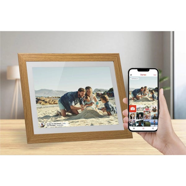 Jackson Frameo 10.1" , FHD Glass WIFI Digital Photo Frame 16GB Build in memory Carousel 2