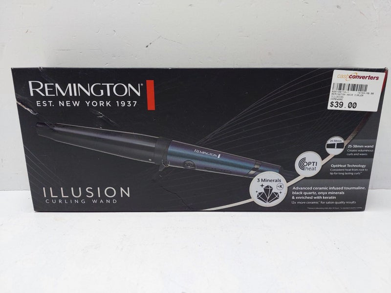 REMINGTON Illusion Curling Wand !NEW! Carousel 1