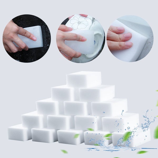 20pcs Cleaning Sponges Melamine Foam Sponge Sponge Eraser Melamine Cleaner For Carousel 1