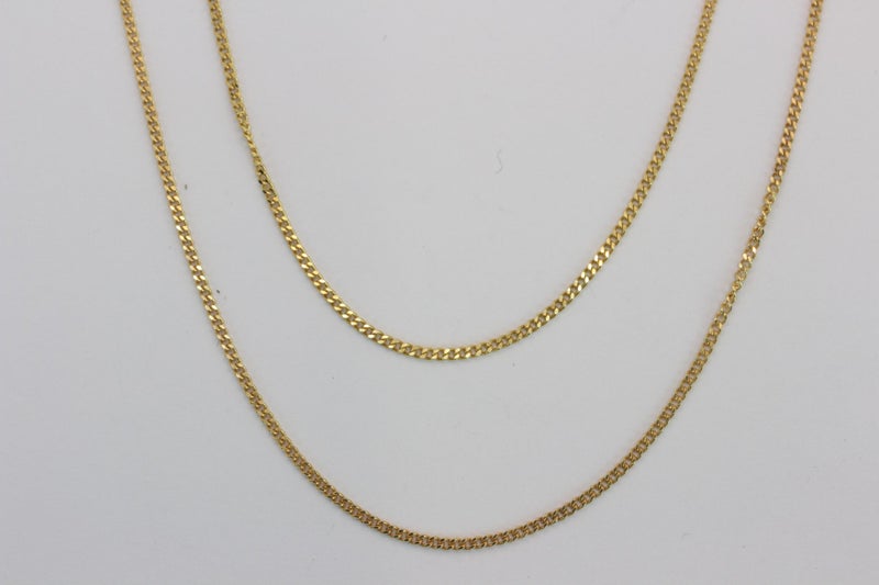 9ct Gold ‘Curb’ chain Carousel 2