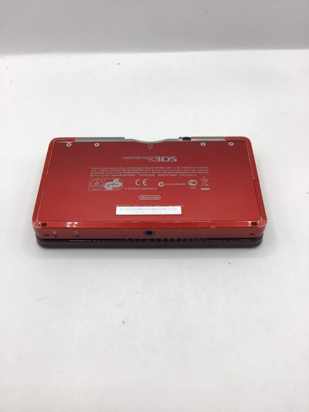 * Red Nintendo 3DS Console w/ 16GB Memory Card, Stylus & Cable Charger! * Carousel 3