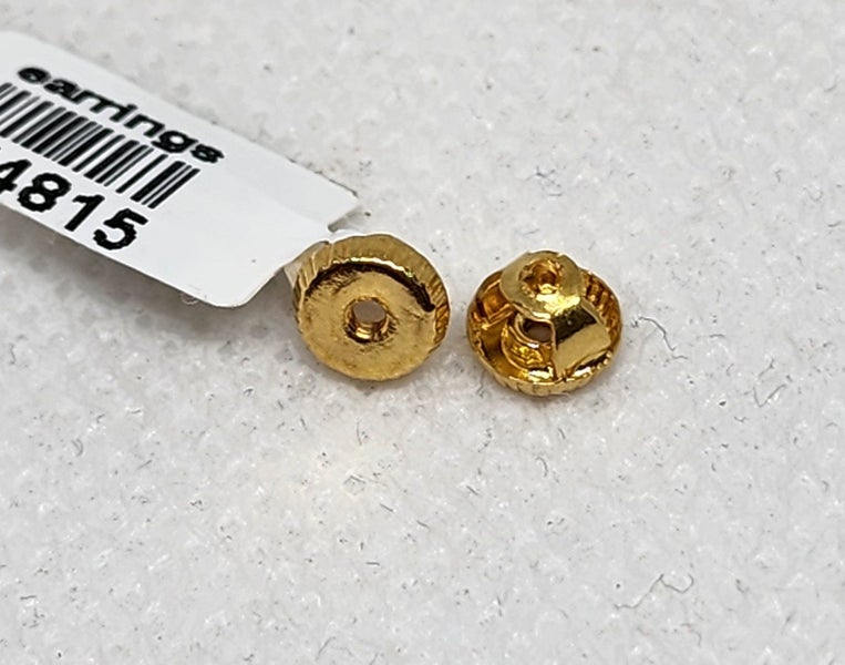 22ct Yellow Gold Earrings with Multi-Coloured Stones - 3.59gm - 174815 Carousel 10