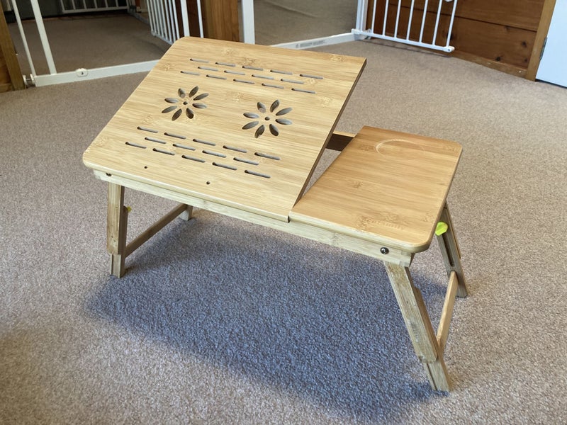 Laptop Stand laptop table - bamboo Carousel 2