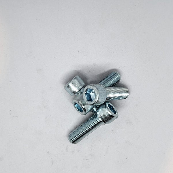 PACKS 10PCS M12 X 40 SOCKET CAP SCREW STEEL ZINC PLATED Carousel 1