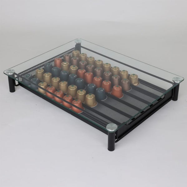 The Kitchen Galleria Coffee Capsule Holder Drawer 60 Pod Capacity 11.5x43.5cm Carousel 2