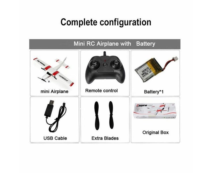 Remote Control Airplane, RC Airplane Ready to Fly 2.4GhzChannel EPP RC A Carousel 7