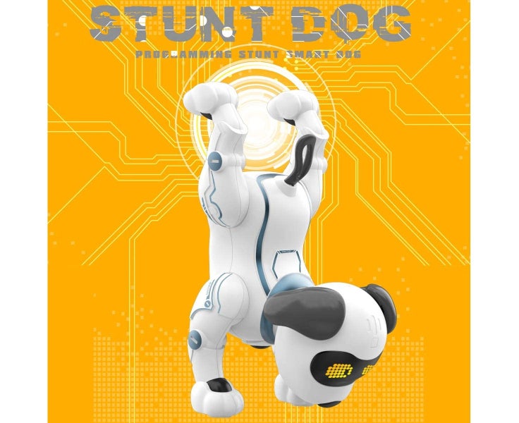 Remote Control Dog, RC Robotic Stunt Puppy Voice Control Toys Handstand Pus Carousel 2